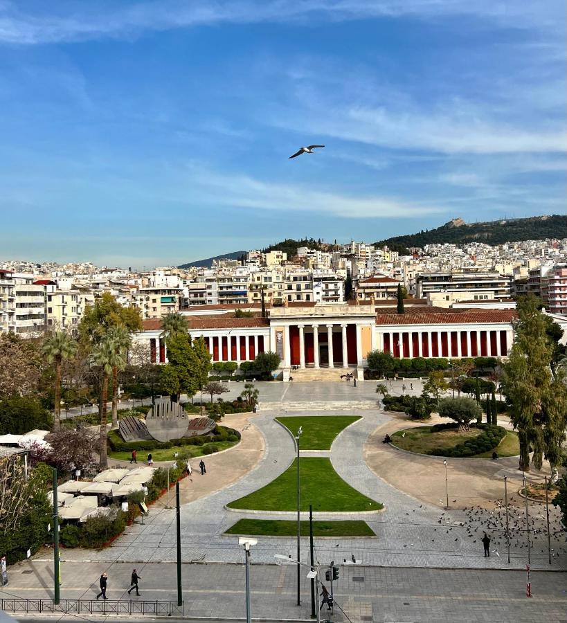 Marnis- View Of The Archeological Museum_ Athens Greece 아파트 외부 사진
